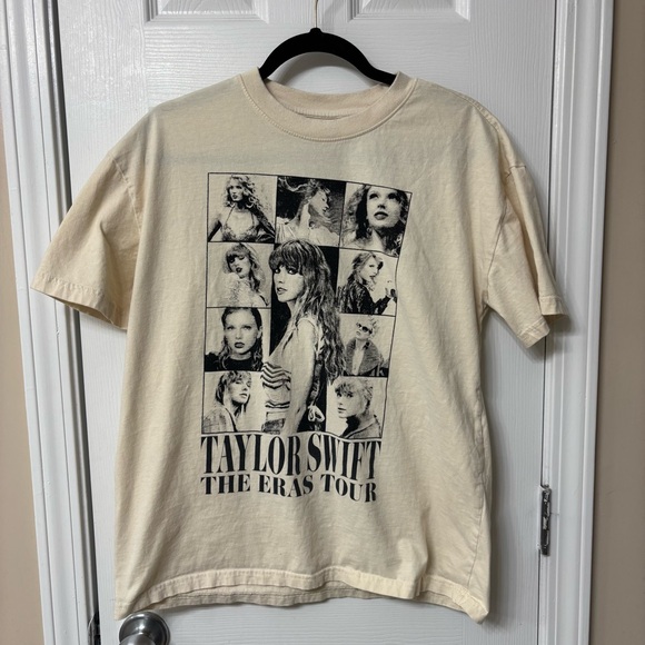 Taylor Swift Tops - Taylor Swift The Eras Tour Beige T-Shirt